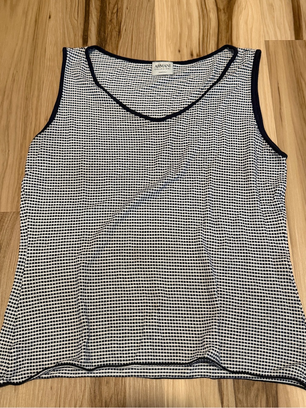 ARMANI COLLEZIONI tank top